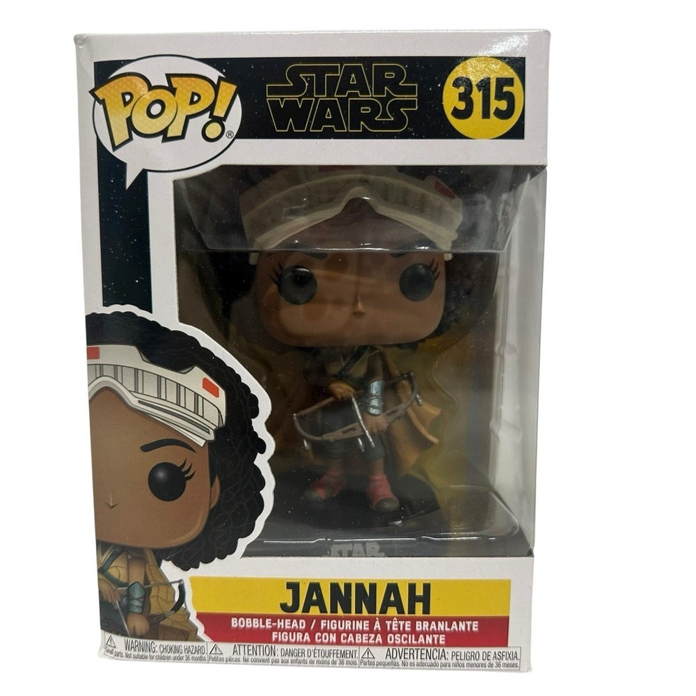 Funko Pop Star Wars The Rise of Skywalker Jannah 315 Bobblehead Vinyl Figure